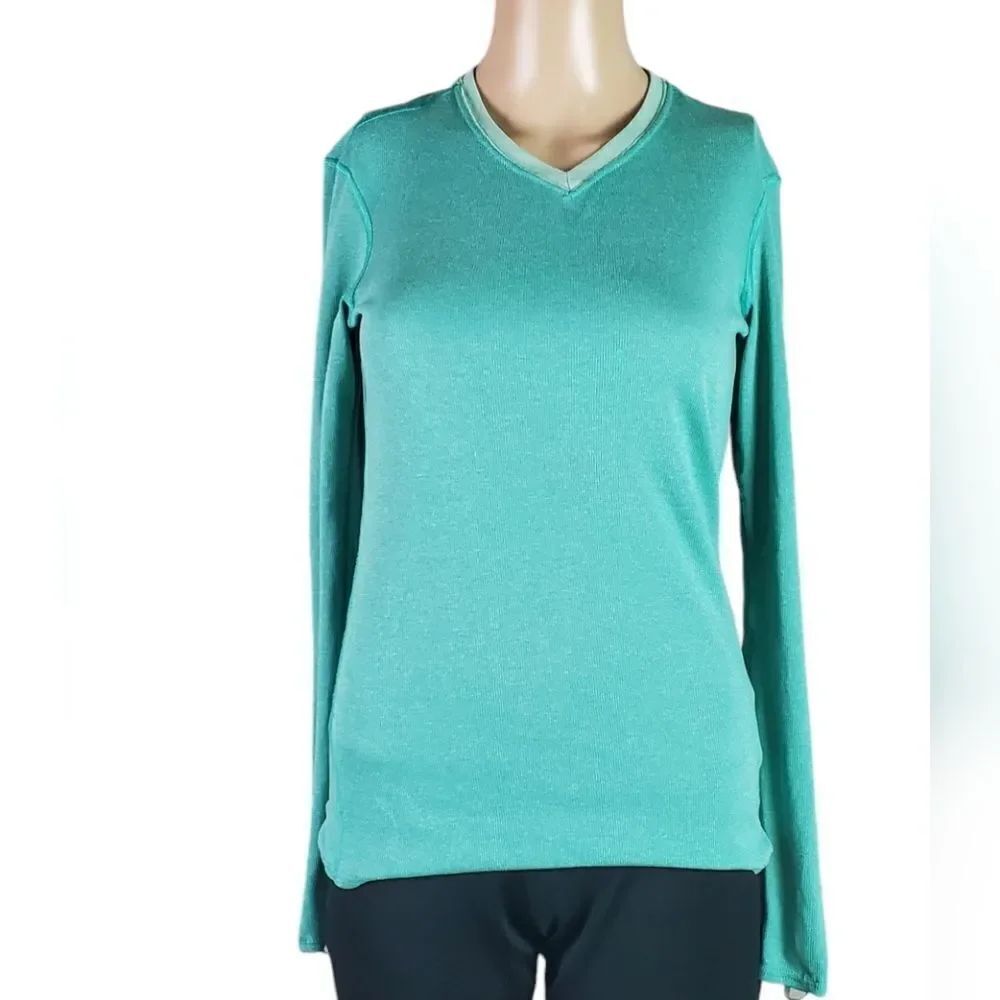 Patagonia Green Polortwch Lightweight Long Sleeve T-Shirt